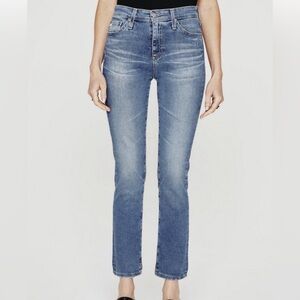 AG Mari High Rise Slim Straight Blue Women's Jeans size 27